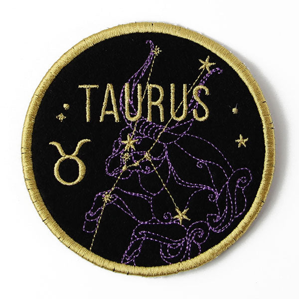 Zodiac Constellations Coaster - Taurus (In-the-Hoop)