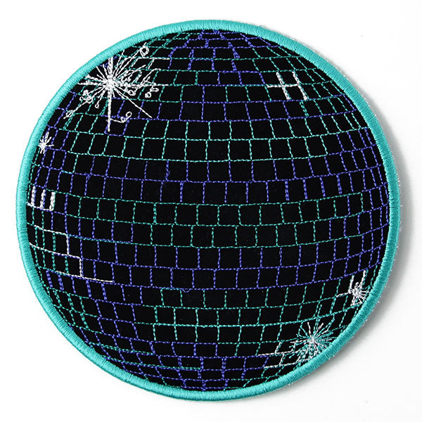 Ready to Party Disco Ball Trivet (In-the-Hoop)