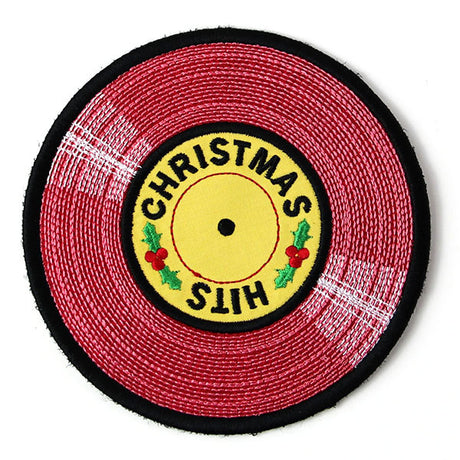 Christmas Hits Record Trivet (In-the-Hoop)