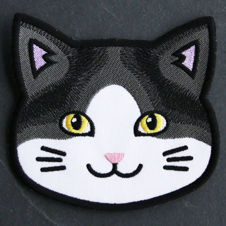 Cat Face Coasters - Two-Toned (In-the-Hoop)
