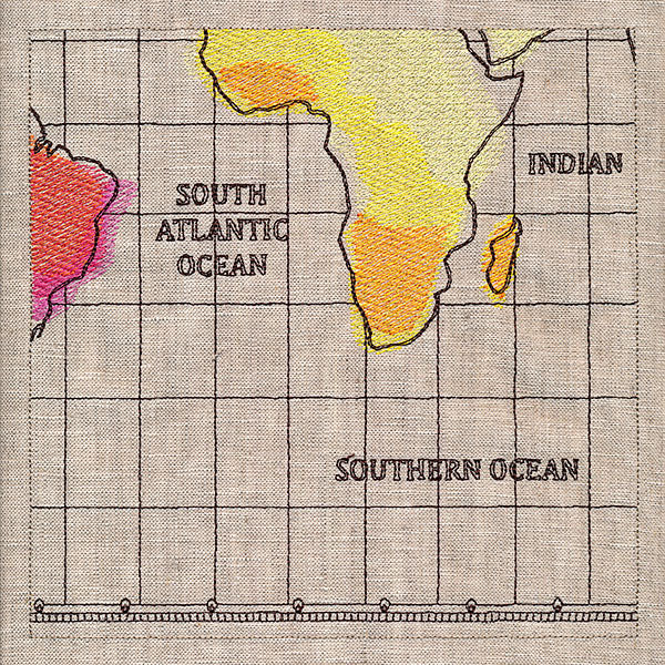 Journey's Path World Map Scene