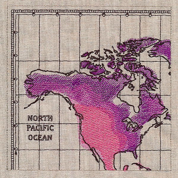 Journey's Path World Map Scene