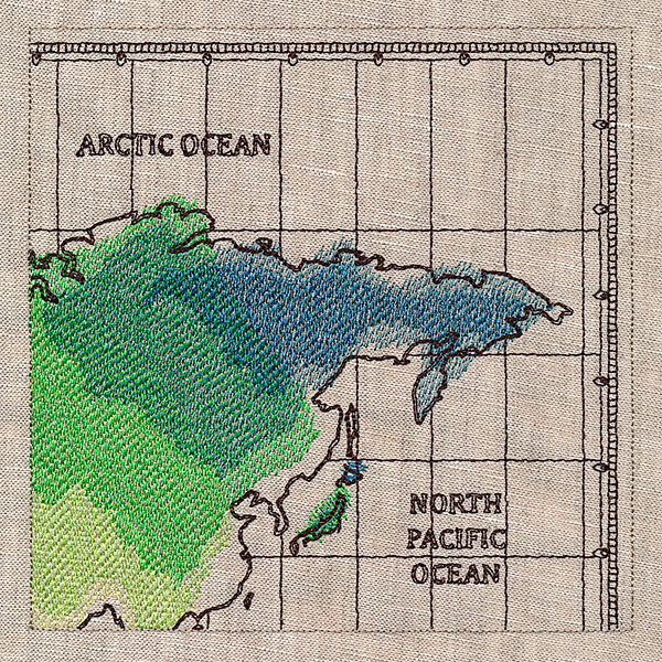 Journey's Path World Map Scene
