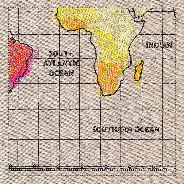 Journey's Path World Map Scene