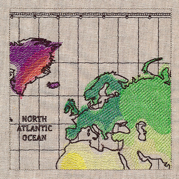 Journey's Path World Map Scene