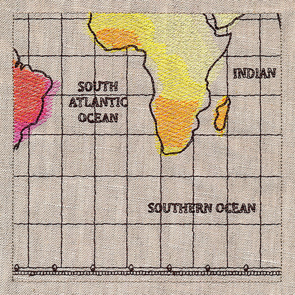 Journey's Path World Map Scene