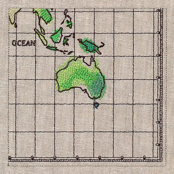 Journey's Path World Map Scene