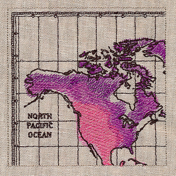 Journey's Path World Map Scene