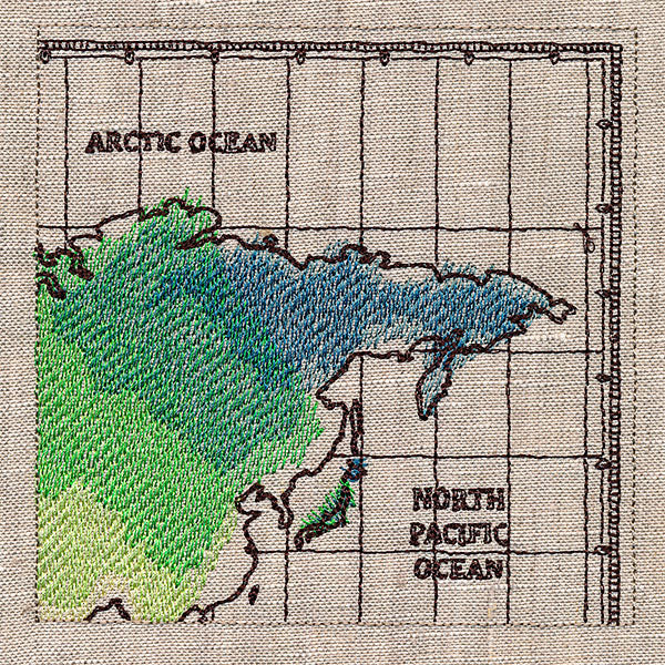 Journey's Path World Map Scene