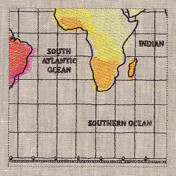 Journey's Path World Map Scene