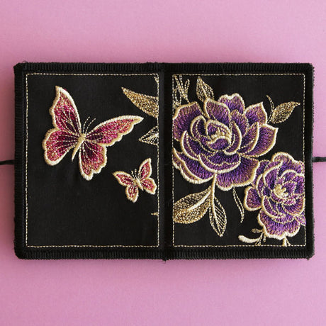Glimmering Garden Needle Book (In-the-Hoop)