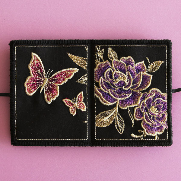 Glimmering Garden Needle Book (In-the-Hoop)