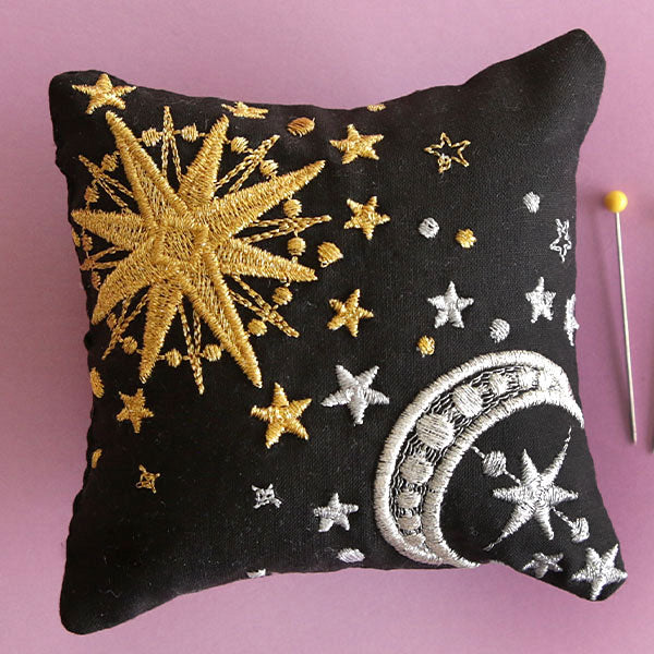 Day to Night Pillow Pincushion (In-the-Hoop)