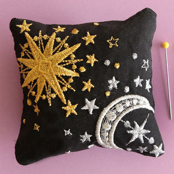 Day to Night Pillow Pincushion (In-the-Hoop)