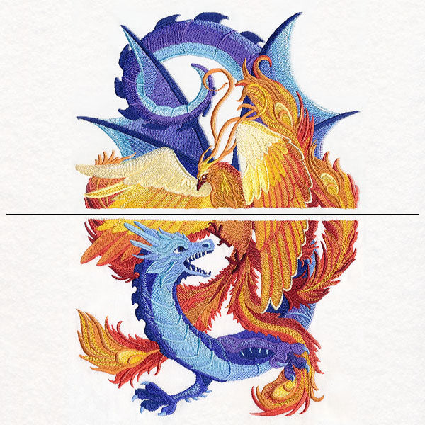 Phoenix & the Dragon (Split)