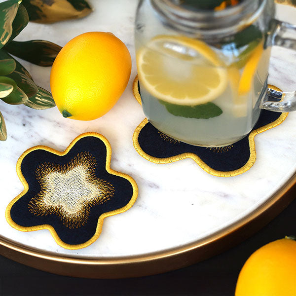 Starlight Coaster (In-the-Hoop)