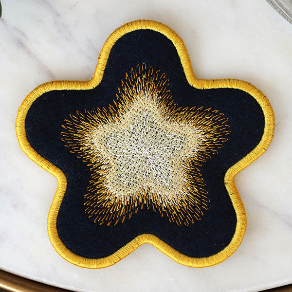 Starlight Coaster (In-the-Hoop)