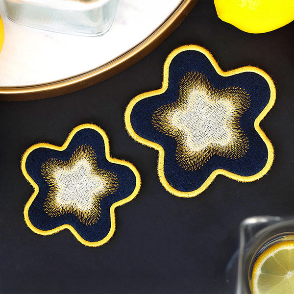 Starlight Coaster (In-the-Hoop)