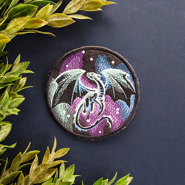 Northern Lights Dragon Coaster (In-the-Hoop)