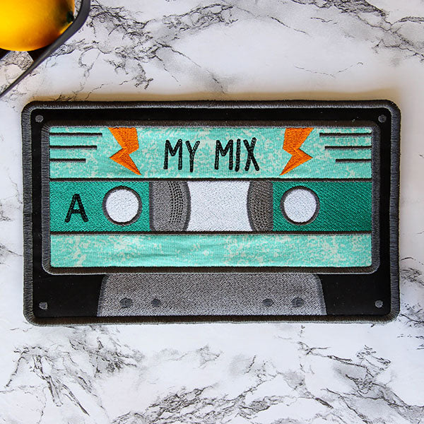 My Mix Cassette Tape Trivet (In-the-Hoop)