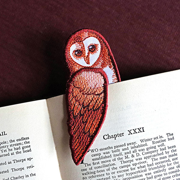 Freestanding Owl Bookmark (In-the-Hoop)