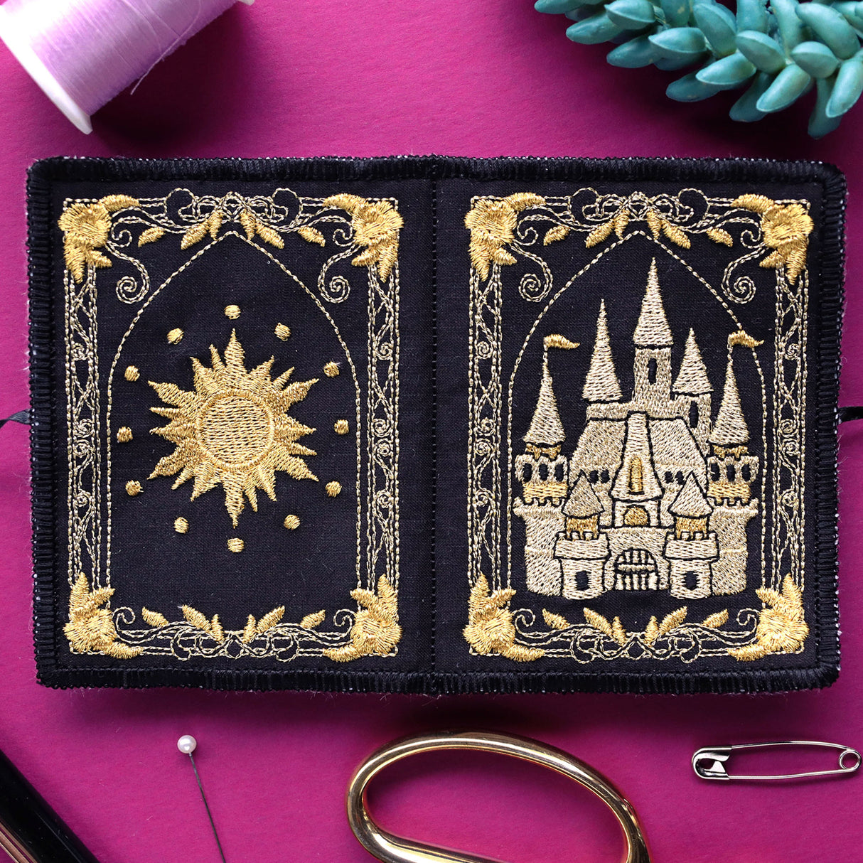 Enchanted Castle Needlebook (In-the-Hoop)