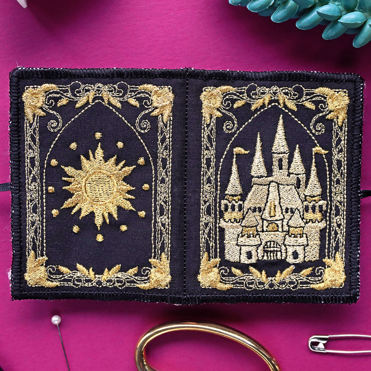 Enchanted Castle Needlebook (In-the-Hoop)