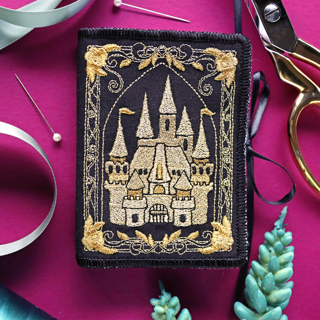 Enchanted Castle Needlebook (In-the-Hoop)