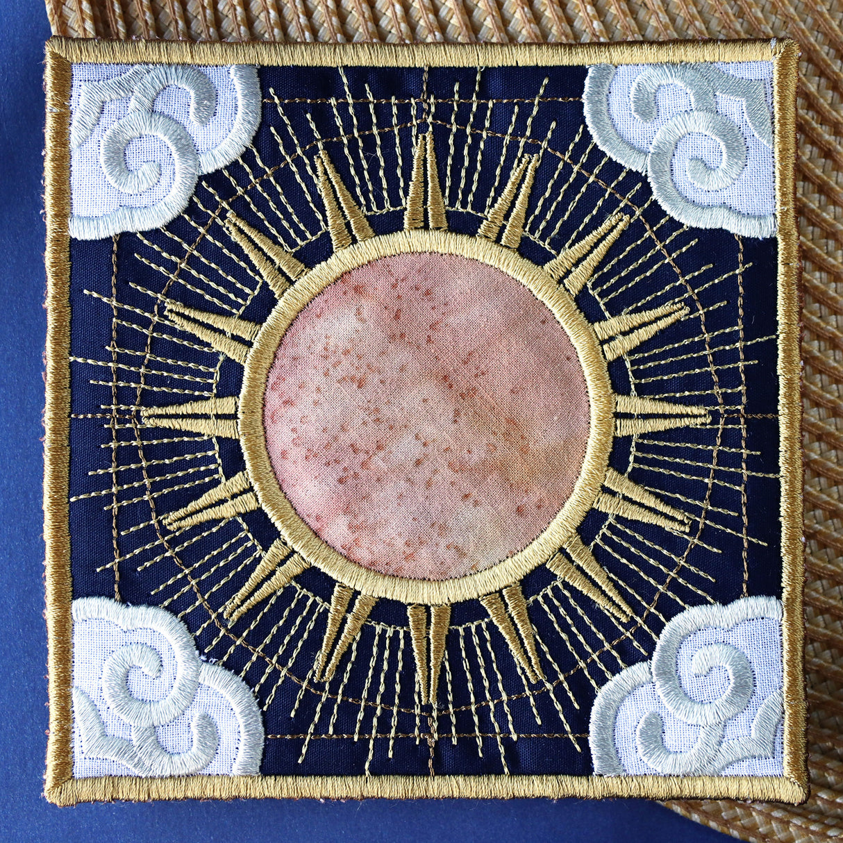Celestial Sun Trivet (In-the-Hoop)
