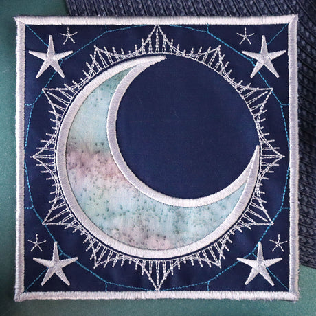 Celestial Moon Trivet (In-the-Hoop)