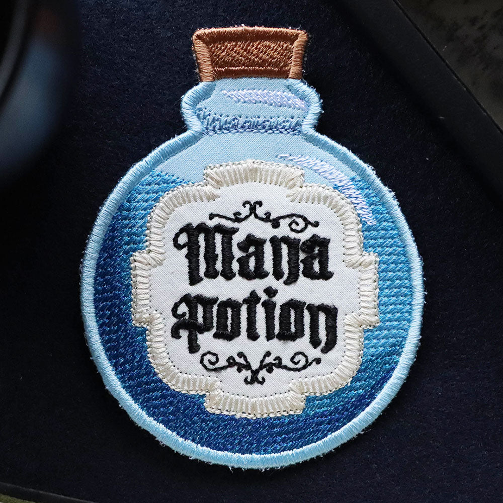 Potion Coaster - Mana Potion (In-the-Hoop)