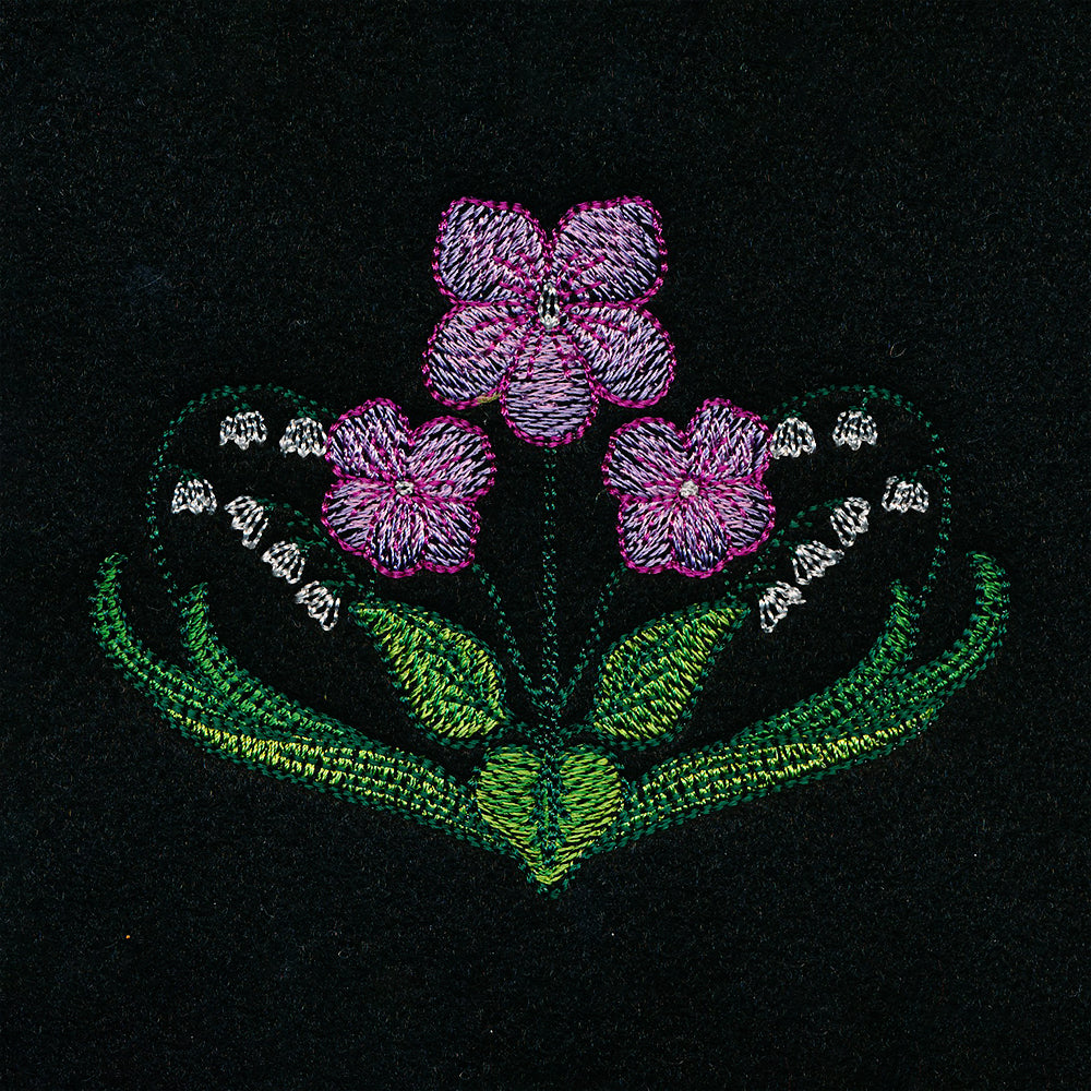 Botanical Bat Set (Applique)