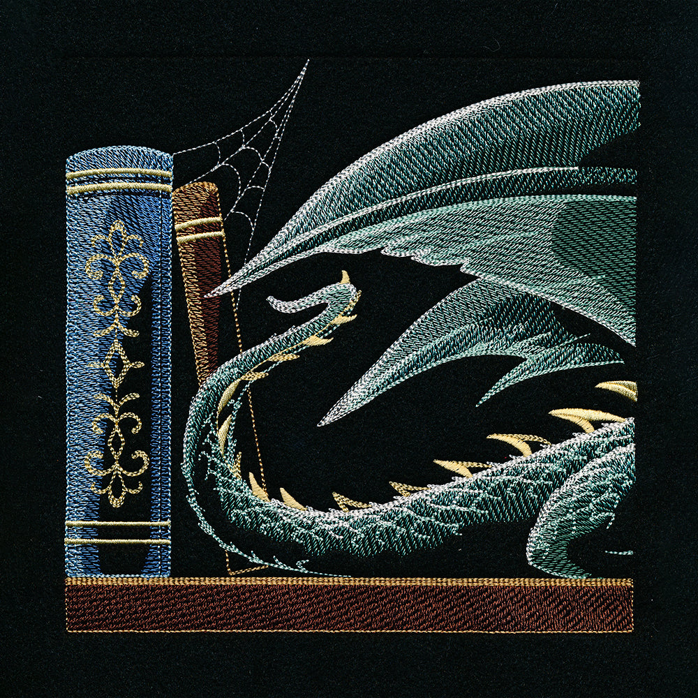 Build a Bookshelf Scene - Dragon