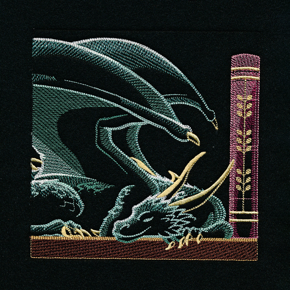 Build a Bookshelf Scene - Dragon