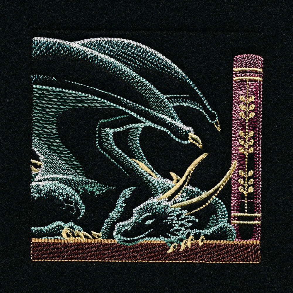 Build a Bookshelf Scene - Dragon