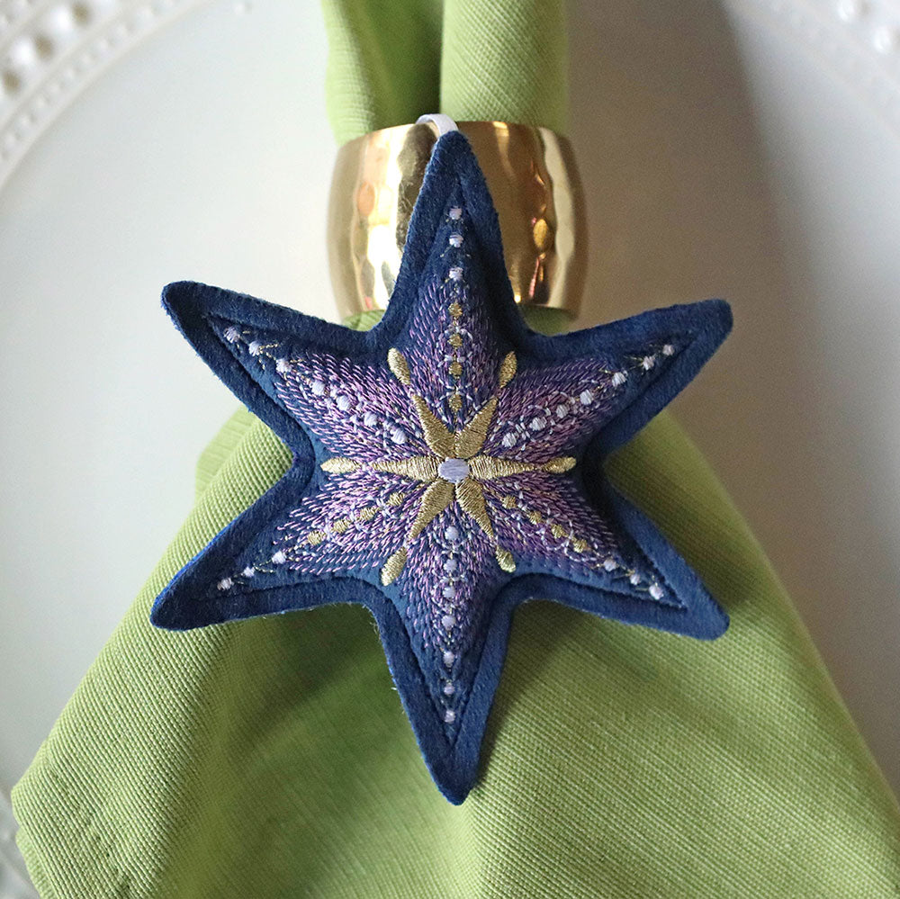 Luminous Star Ornament (In-the-Hoop)