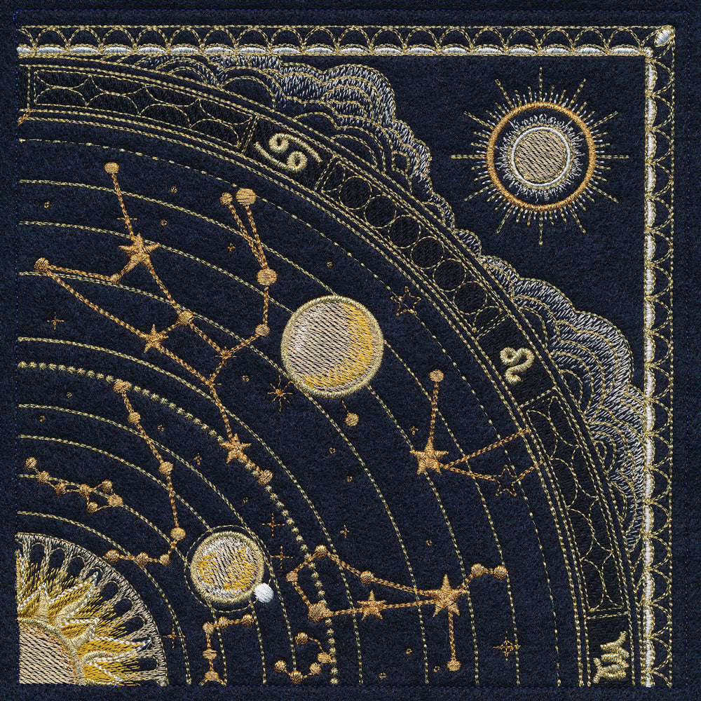Celestial Star Map Scene