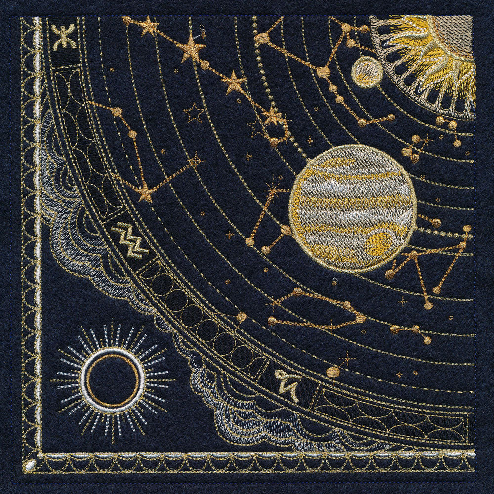 Celestial Star Map Scene