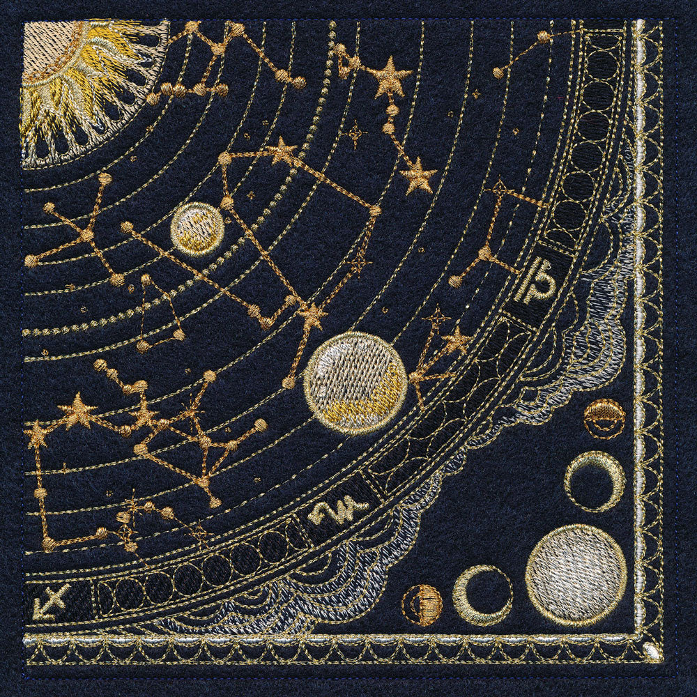 Celestial Star Map Scene