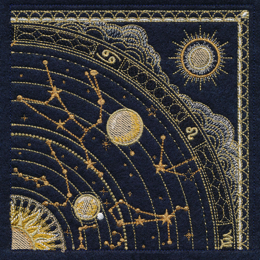 Celestial Star Map Scene