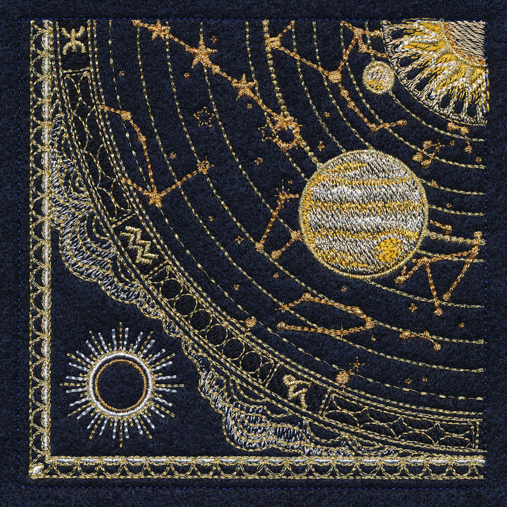 Celestial Star Map Scene