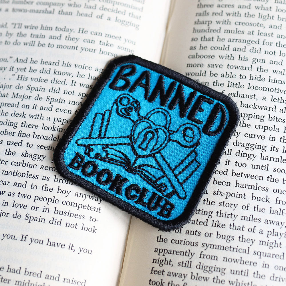 Silly Club Badges - Banned Books (Patch)