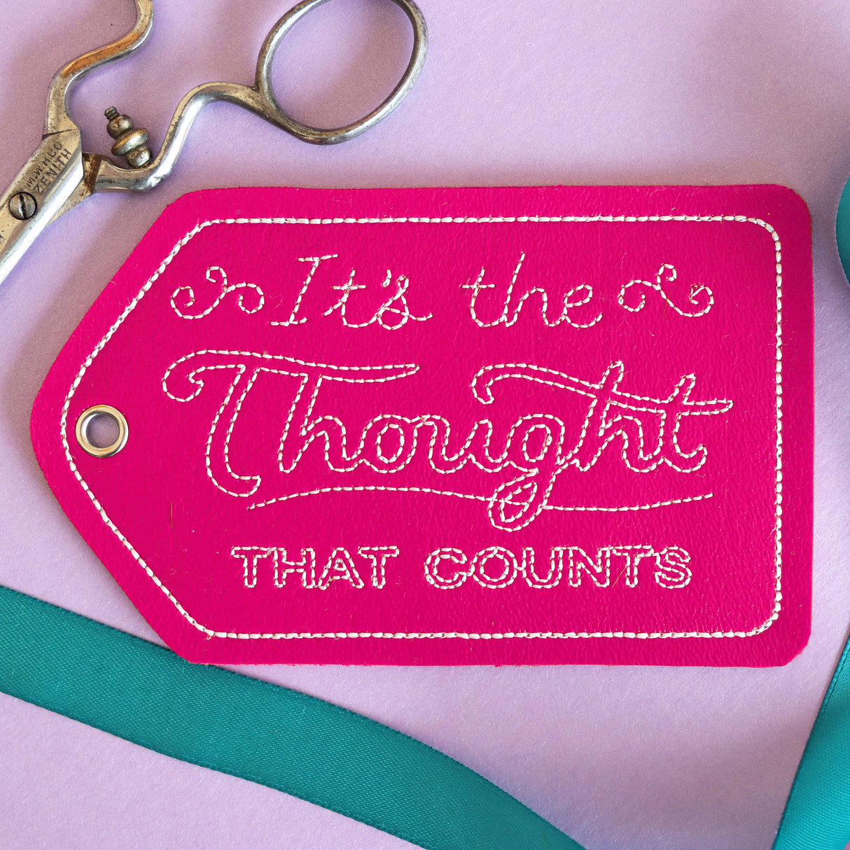 Crafted with Honesty Gift Tag - Thought That Counts (In-the-Hoop)