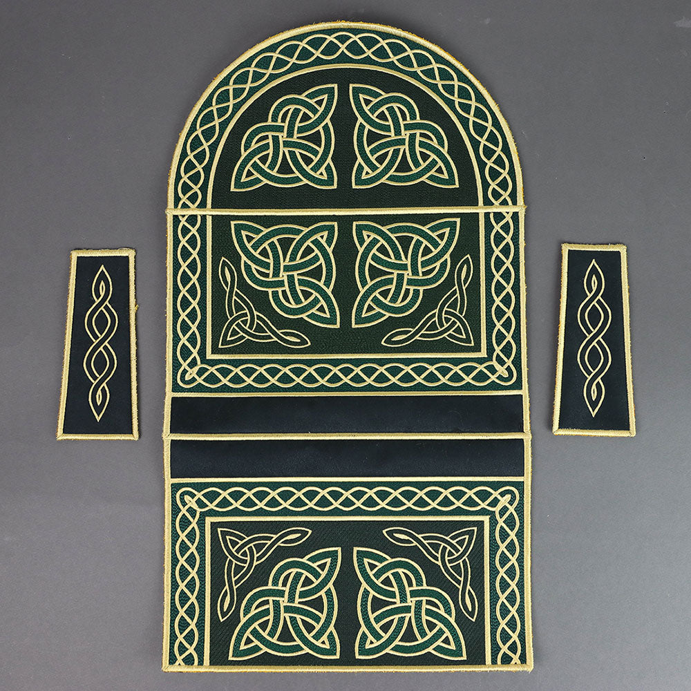 Celtic Knotwork 3D Purse (In-the-Hoop)