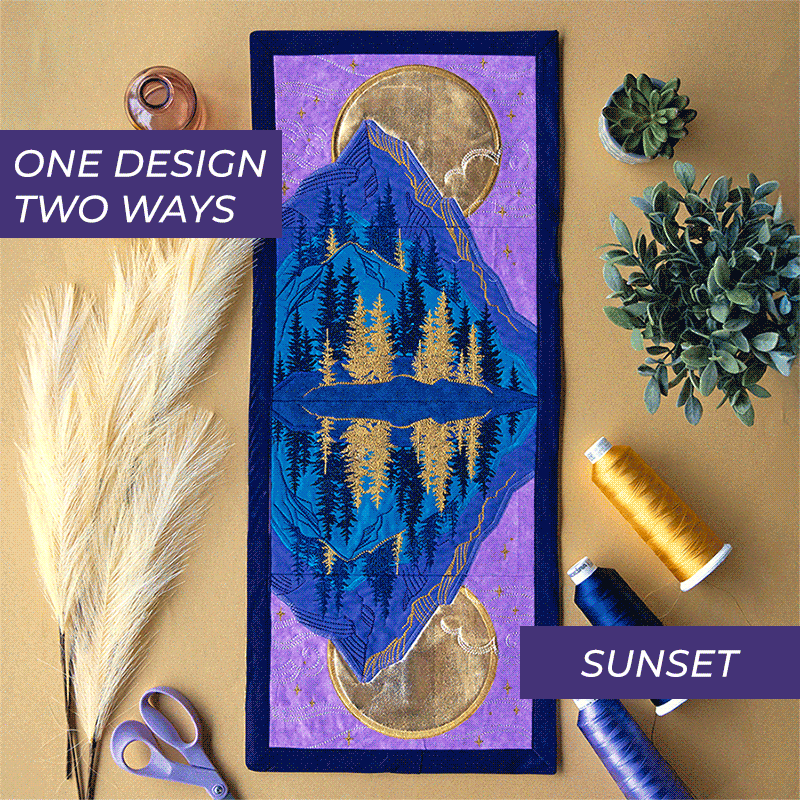 Reflection of Radiance Scene (Applique)