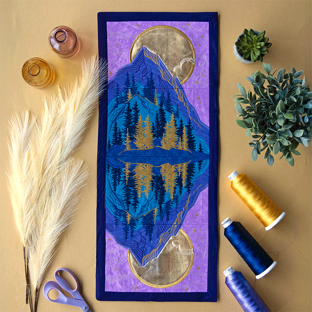 Reflection of Radiance Scene (Applique)