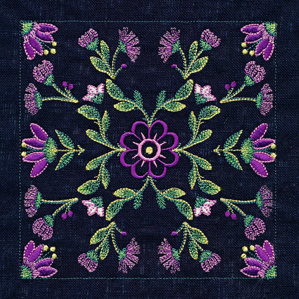 Spring Swallow Table Center Set (Applique)