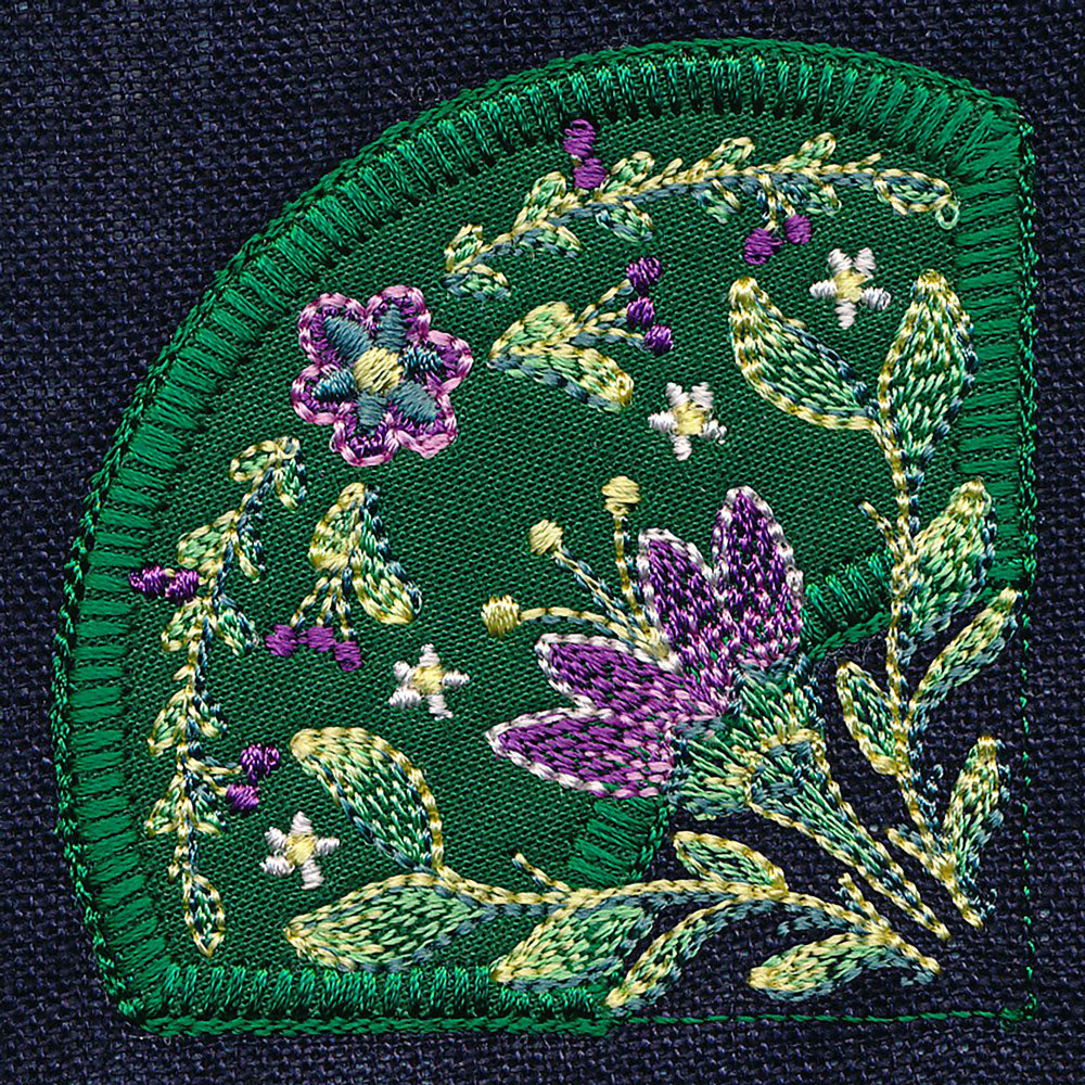 Spring Swallow Table Center Set (Applique)