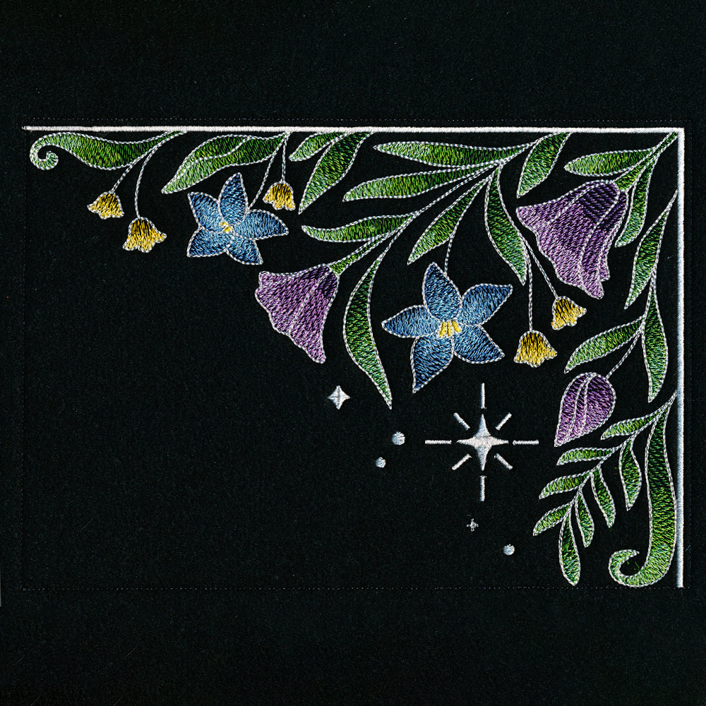 Lunar Blooms Placemat Set