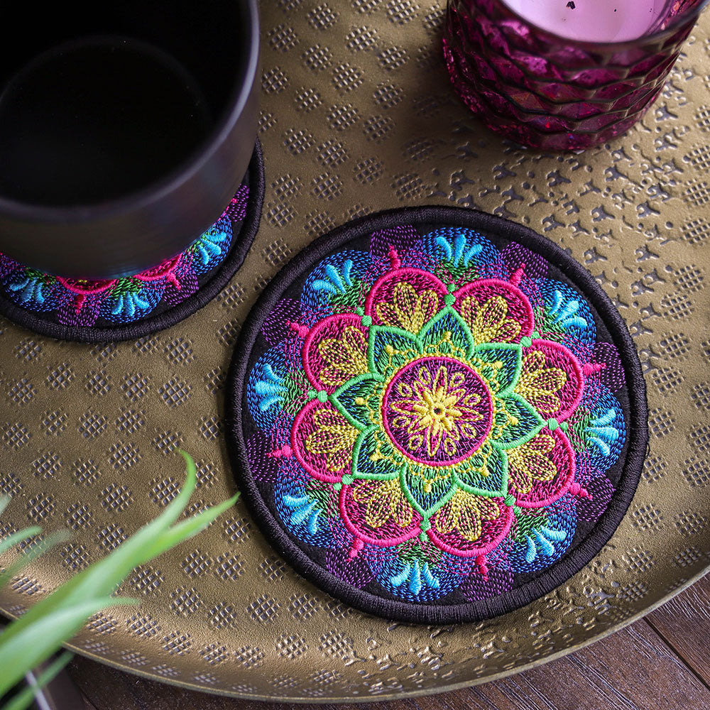Mirage Mandala Coaster (In-the-Hoop)